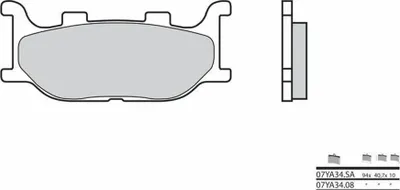 Zdjęcie produktu dla Klocki hamulcowe BREMBO Street Sintered Metal - 07YA34SA