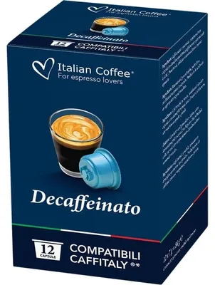 Zdjęcie produktu dla Dek Italian Coffee kapsułki do Tchibo Cafissimo - 12 kapsułek