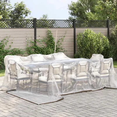 Immagine prodotto di Telone Trasparente con Occhielli 4x4 m in Polietilene
