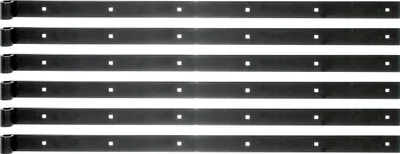 Immagine prodotto di Nastro per negozi Alberts 862695, diritto, estremità diritta, nero, rotolo Ø 14 mm, dimensioni 800 x 35 mm, set da 6 pezzi
