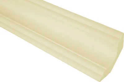 Produktbild von GRAND DECOR Stuckleisten Decke modern, PolyurethanHartschaum & Flexibel - 2m Deckenleisten glatt Rahmenleisten Deckenstuck zum kleben (2 Meter P810 flexi)