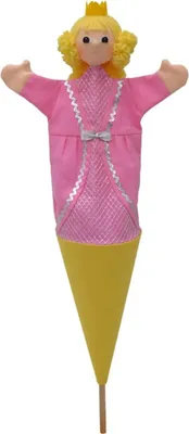 Produktbild von Prinzessin Adelka 55 cm 3in1, Tütenkasper
