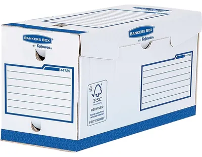 Immagine prodotto di Bankers Box 4472902 BankersBox Archivschachtel A4+ B:200mm weiß/blau        20PK