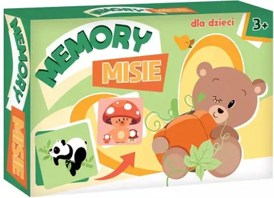 Image de KANGUR Jeu Mémoire Ours en peluche 40766