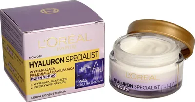 Produktbild von L'Oréal Hyaluron Specialist Feuchtigkeitsspendende Anti-Falten-Tagescreme LSF 20 50 ml