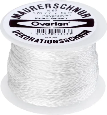 Immagine prodotto di Corda Overmann per muratori PP 1,7 mm 50 m bianco