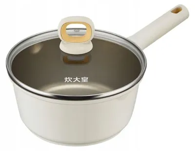 Obrázek produktu pro Titanový nepřilnavý rendlík 20 cm se skleněnou poklicí