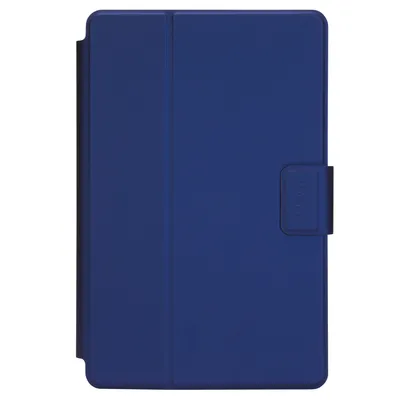 Produktbild von Targus Safe Fit Universal 360° Rotating - Flip-Hülle für Tablet - Polyurethan - Blau - 22.9 cm - 26.7 cm (9" - 10.5")