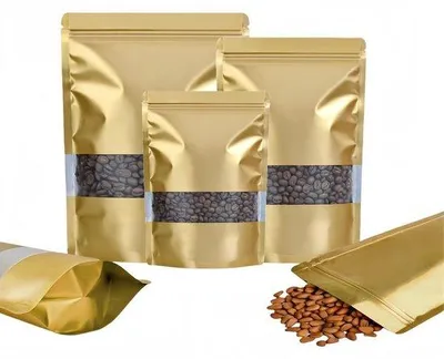 Productafbeelding van 100 Stuks Resealable Mylar Zakjes voor Voedselopslag