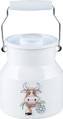 Immagine prodotto di Riess Country Almliesel brocca per latte con coperchio 1 litro smaltata