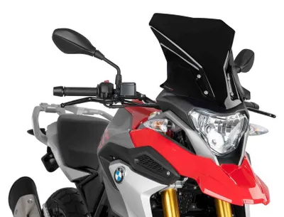 Produktbild von Windschild Puig Touringscheibe 430 x 340 mm mit ABE für BMW G310GS Bj. 2017 - 2026