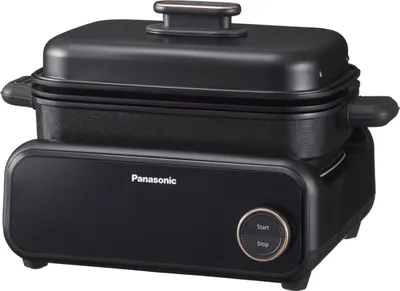 Zdjęcie produktu dla Panasonic NF-GM400KXE, 2,5 l, 1524 W, Czarny, Złoto różowe, Metal, Plastik, Ceramika, LED