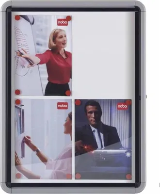 Obrázok produktu pre Nobo 1902579, Vnútorný, Strieborná, Biela, Hliník, Oceľ, Standard, Swing