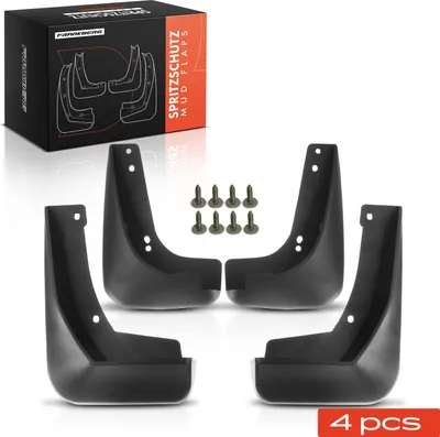 Immagine prodotto di Frankberg 4x paraspruzzi anteriori e posteriori per VW Touran 5T1 15-18 1.2L 1.4L 1.6L 1.8L 2.0L