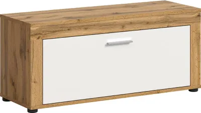 Immagine prodotto di Jam bank 1 klepdeur wit, eik decor.