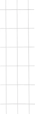 Produktbild von TrendLine Spaliergitter 150x45cm weiß 150 x 45 cm