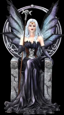 Produktbild von Elfen Figur auf Thron - Magic Monarch