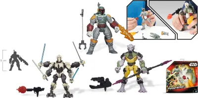 Produktbild von Hasbro Star Wars Hero Mashers Deluxe Figuren
