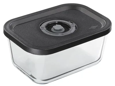 Vakuumbox M aus Borosilikatglas, 700 ml, luftdicht, ofen- und spülmaschinenfest