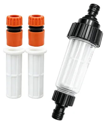 Productafbeelding van Waterfilter tuinslang met 3 filterinzetstukken en 2 slangverbindingen voor irrigatiesystemen