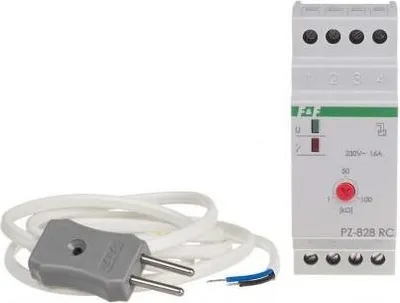 Produktbild von F&F | Wassermelder PZ-828 - 230V - kompakt - zuverlässige Leckageerkennung - LED-Anzeige