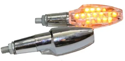 Produktbild von Motorrad LED Blinker Soto chrom klar