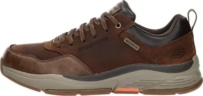 Image de Skechers Relaxed Fit: Benago - Hombre Veterschoenen Laag - Donkerbruin - Maat 44