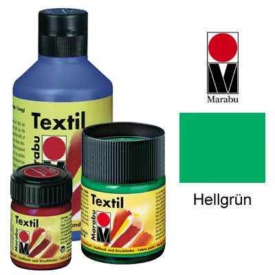 Produktbild von Marabu 1716 39 062 Textil Hellgrün 062, 15 ml