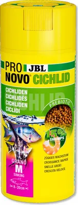 Productafbeelding van JBL PRONOVO CICHLID GRANO M CLICK, inhoud: 250 ml