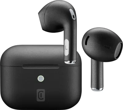Obrázek produktu pro Cellularline 8018080437311, True Wireless Stereo (TWS), Hovory/hudba, 133 g, Sluchátka s mikrofonem, Černá