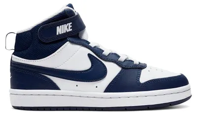 Produktbild von Nike Court Borough Mid 2 White Signal Blue (PS) - EU 27.5
