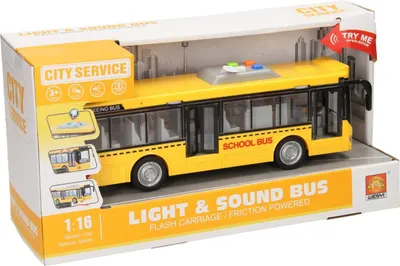 Image de Jouet Bus scolaire avec son et lumière - Jeu éducatif pour enfants