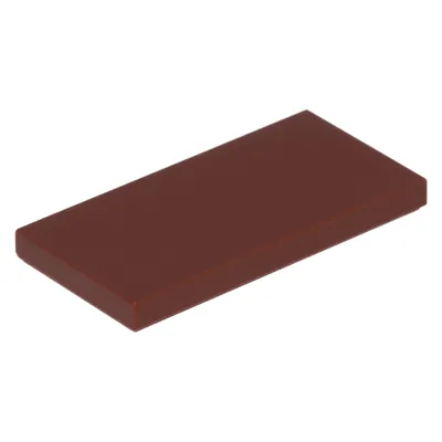 A single, isolated LEGO brick on a white background.