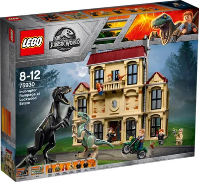 Produktbild von LEGO® Jurassic World™ Indoraptor-Verwüstung des Lockwood Anwesens 75930