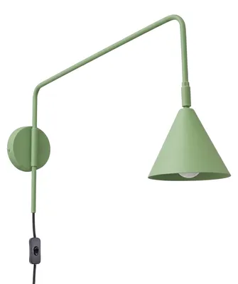 Image de Applique NOX sauge 1xE14 10W acier 30x61x14cm Sollux Lighting