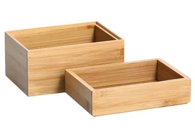 Image de Zeller Present Set de boîtes de rangement 2 pièces