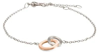 Immagine prodotto di Bracciale da bocce 03029-02 titanio/parzialmente placcato in oro