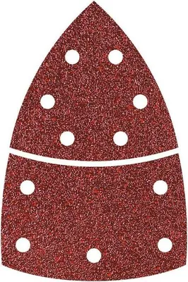 Produktbild von wolfcraft 15 Haft-Schleifbl., K40,80,120,95mm+Base