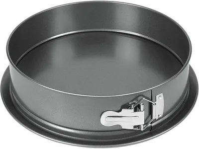 Produktbild von Ibenzoa® Profi-Springform 28 cm – Runde Backform aus Antihaftstahl mit langlebiger Beschichtung, ofenfest bis 230°C, auslaufsicher, rostfreier Verschluss
