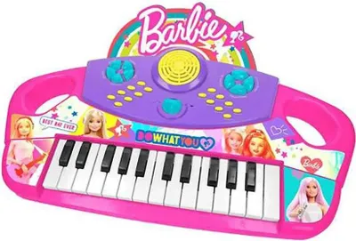 Immagine prodotto di Reig Musicales Organo elettronico Barbie a 24 tasti, versione Dreamtopia, inglese, rosa, per bambini, rosa, taglia unica