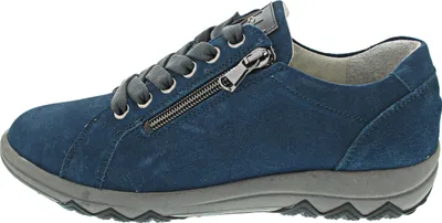 Produktbild von Waldläufer H-Teresa sportlicher Schnürer Blau in Gr. 40