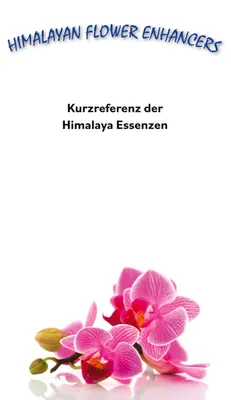 Produktbild von Kurzreferenz der Himalaya Essenzen