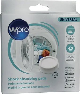 Produktbild von 4x Schwingungsdämpfer Wpro SKA202 Waschmaschine Bauknecht 484000008531