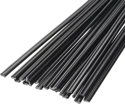 Produktbild von Kunststoff-Schweißstäbe ABS Reparaturset 20 Stück 20 cm Schwarz
