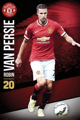 Productafbeelding van Voetbal - Poster - Manchester United - Van Persie 14/15