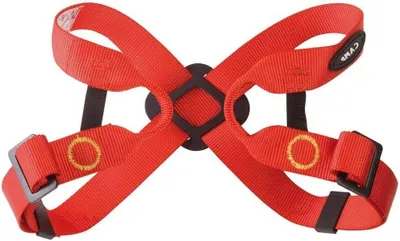 Productafbeelding van Borstklimharnas - Kinderharnas - Veilig Klimmen - Automatische Gespen - 61-70cm - Rood