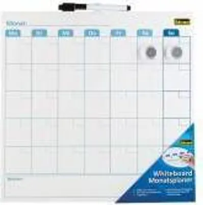 Produktbild von Whiteboard Monatsplaner  - Wochenplaner / Größe: 355x355x17mm