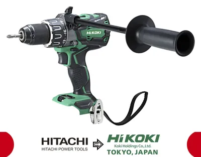 Obrázok produktu pre HiKOKI Akumulátorová vŕtačka a skrutkovač DS36DAW2Z 36 V Multi Volt, prídavná rukoväť, HSC II Box SET - bezkartáčová, 13 mm bezkľúčové skľučovadlo