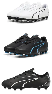 Produktbild von Puma Vitoria FG/AG Fußballschuhe schwarz-weiß Größe 47 Senior