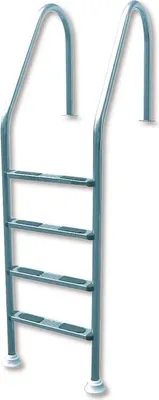 Produktbild von Interline Edelstahl Einstiegsleiter 4 Stufen